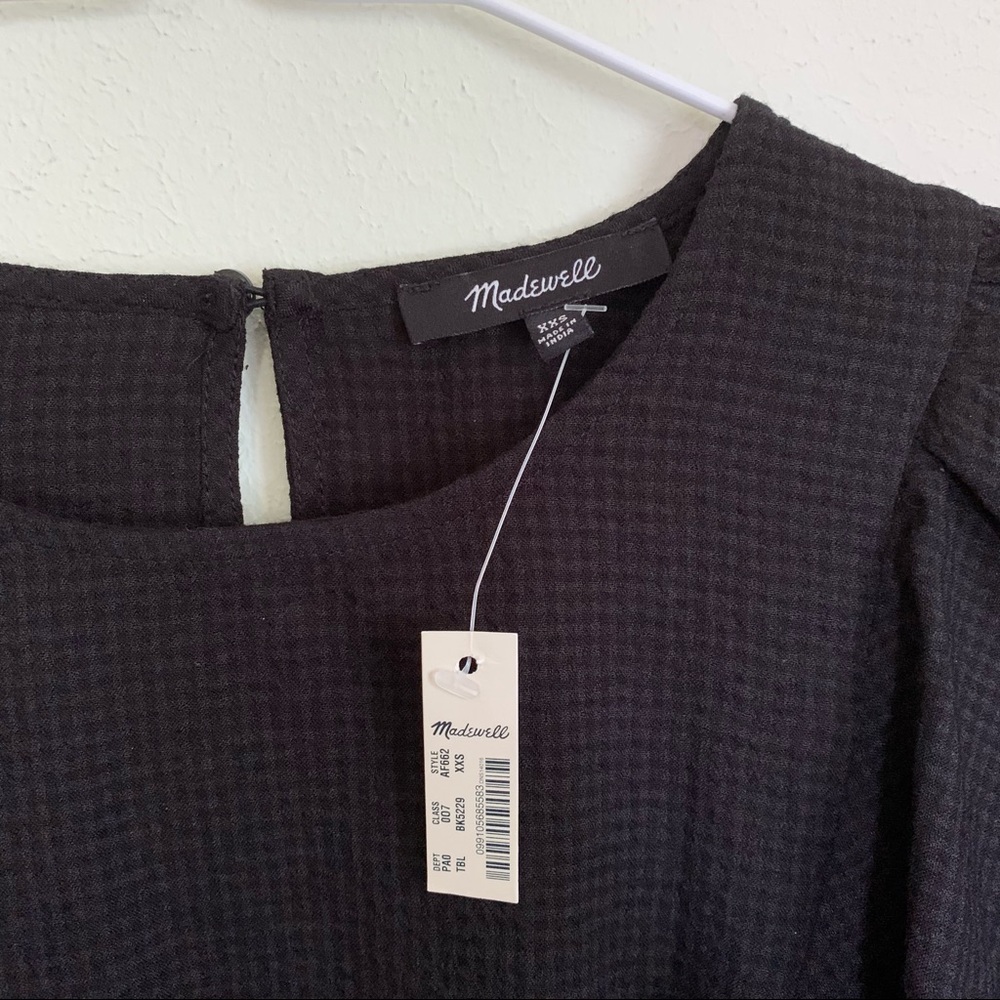 NEW! Madewell Ruffle Front Top - Picture 8 of 11